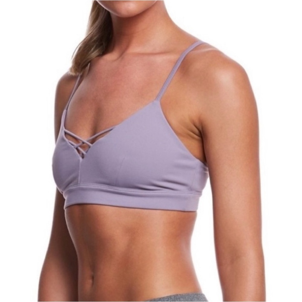 Alo - Purple/Twilight - Interlace sports bra - M